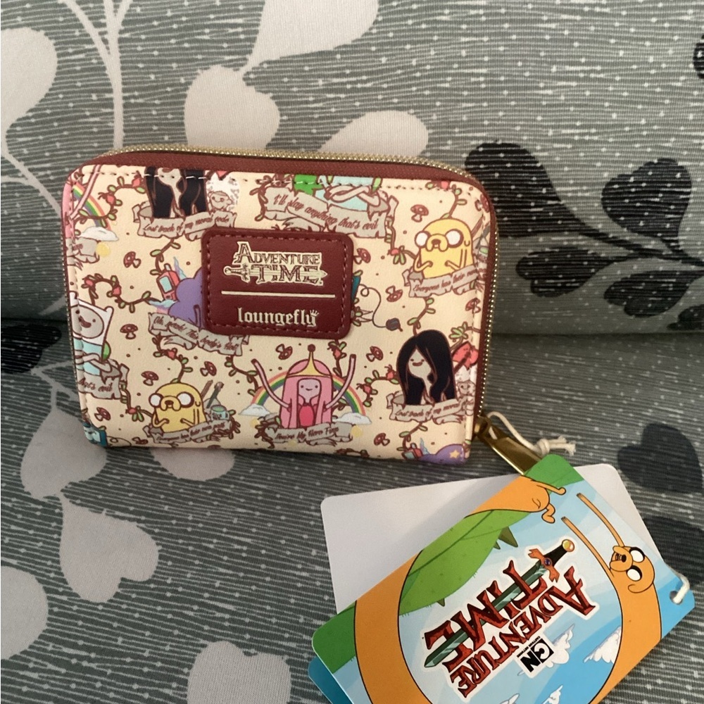 Loungefly Adventure Time Cream Wallet